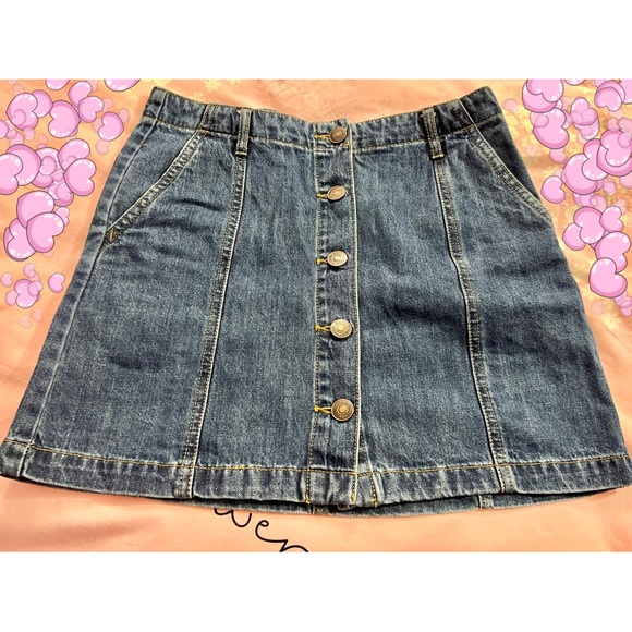 Forever 21 Jean Skirt - Picture 1 of 2